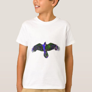 Camiseta Pintura do corvo