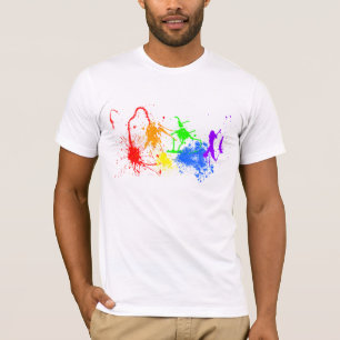 Camiseta pintura do orgulho
