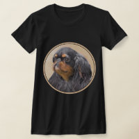 Pintura do Spaniel de Brinquedo Inglês Arte Animal