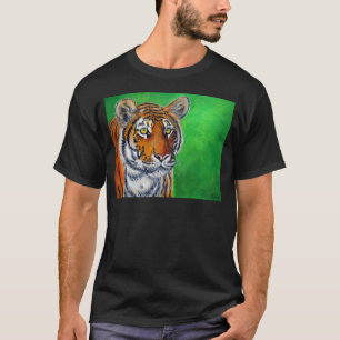 Camiseta Pintura do tigre