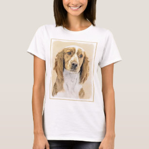 Camiseta Pintura do Welsh Springer Spaniel - Arte Original