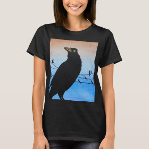 Camiseta Pintura dos animais selvagens da natureza do