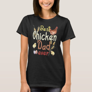 Camiseta Pintura em Aquarela de Fazenda Antiga Melhor Pai d