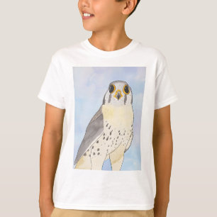 Camiseta Pintura em aquarela do pássaro Quiriri