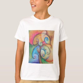 Camiseta Pintura em árvore da vida