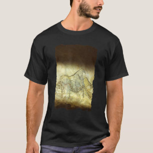 Camiseta Pintura em Cavernas Pré-Históricas na Caverna Lasc