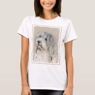 Camiseta Pintura em Havanês (Dourada Sable) - Arte Origina
