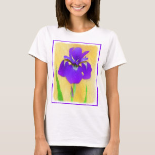 Camiseta Pintura em Íris com pérola - Cão original branc
