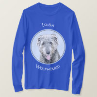 Pintura em Wolfhound Irlandês - Arte em Cachorro O