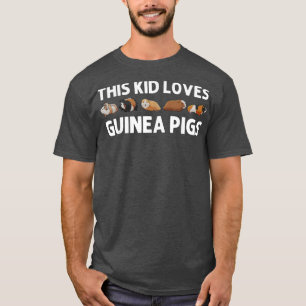 Camiseta Pintura Engraçada Para Crianças Roedores De Animai