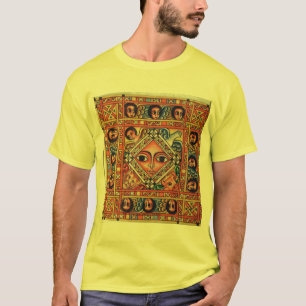 Camiseta Pintura etíope da igreja da bíblia - t-shirt