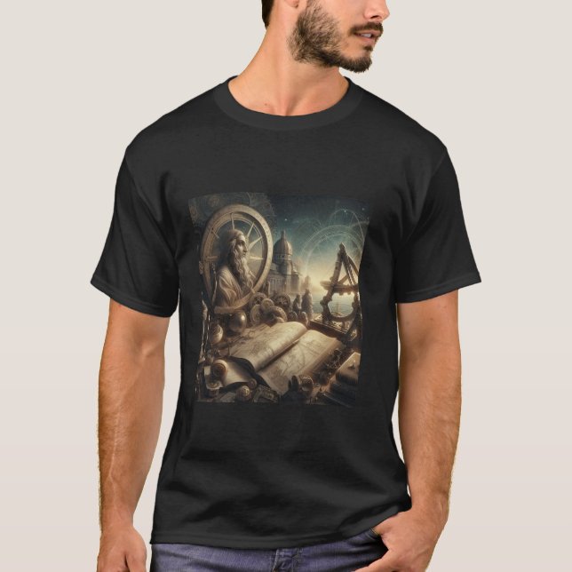 Camiseta pintura famosa (Frente)