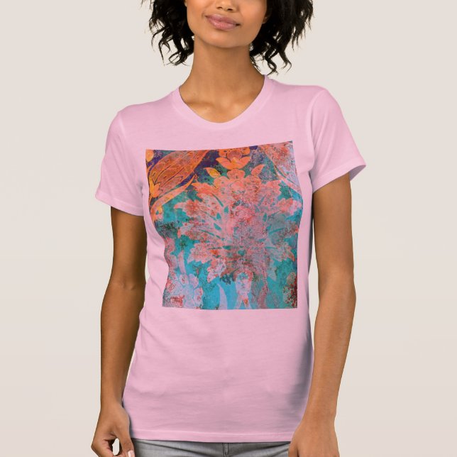 Camiseta Pintura Floral (Frente)