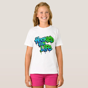 Camiseta Pintura Graffiti Arco-Íris Para Toda a Vida
