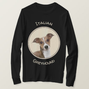 Camiseta Pintura italiana em greyhound - Arte canina origin