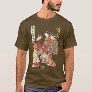 Camiseta Pintura japonesa antiga