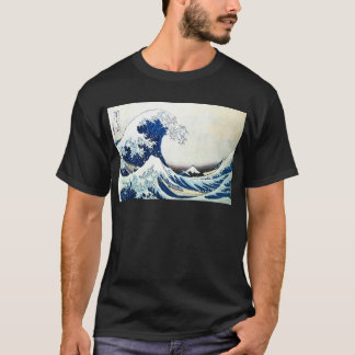 Camiseta "Pintura japonesa da grande onda" por Hokusai