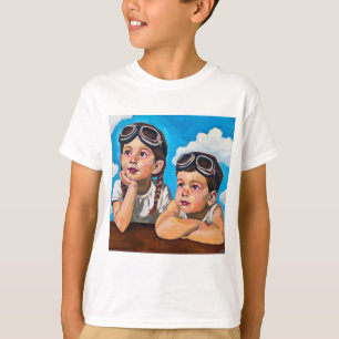 Camiseta Pintura Moderna de Querubim - Arte Inspirada em Re