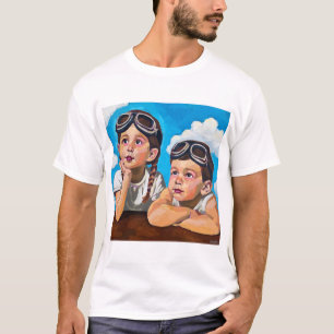 Camiseta Pintura Moderna de Querubim - Inspirada por Rembra