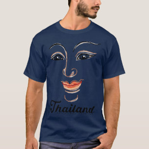 Camiseta Pintura Mural Antiquada Tailandesa 1