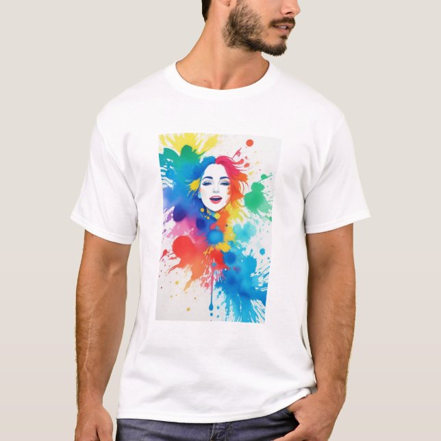 Camiseta pintura nº 11 (Frente)