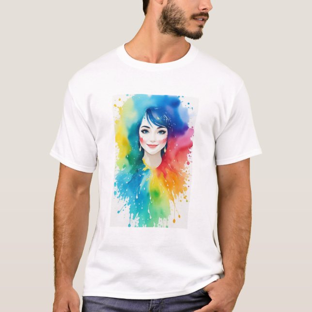 Camiseta pintura nº 20 (Frente)