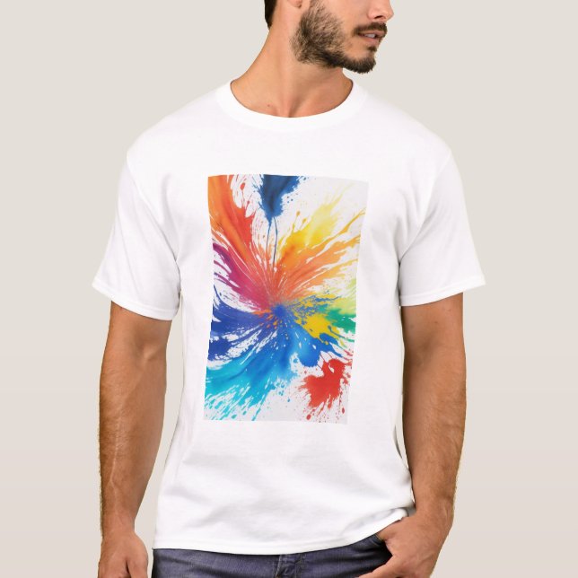 Camiseta pintura nº 25 (Frente)