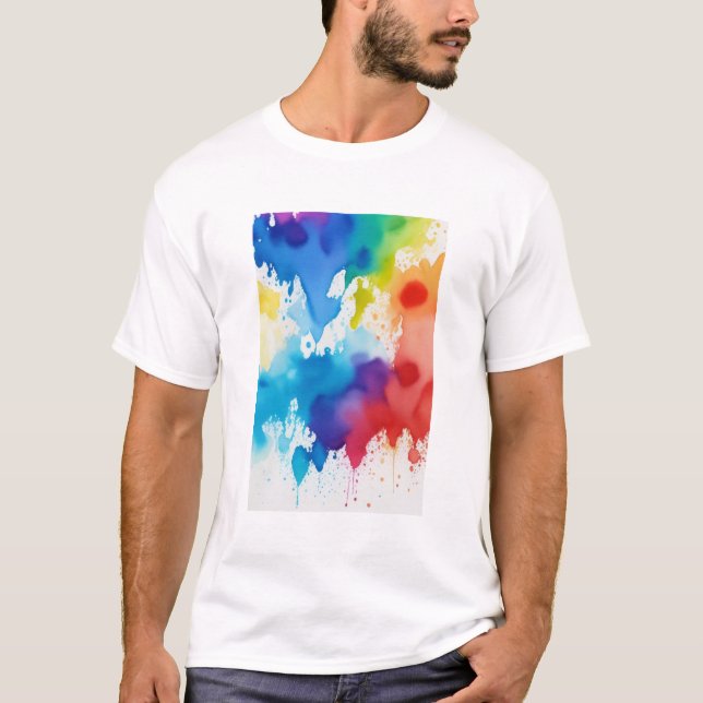 Camiseta pintura nº 8 (Frente)