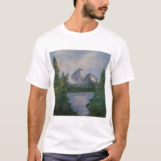 Camiseta Pintura no estilo Bob Ross #2