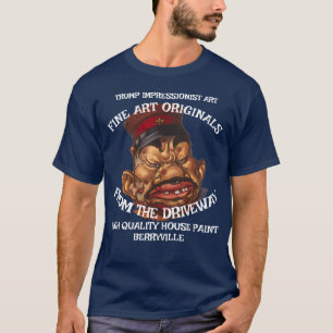 Camiseta Pintura Original da Casa de Trump na Fine Art Driv