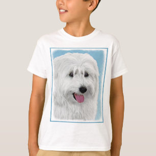 Camiseta Pintura Polonesa De Ovinos - Arte Canina