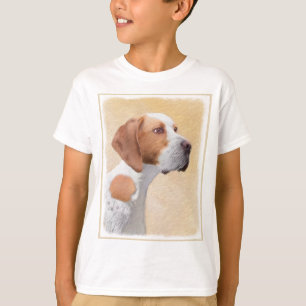 Camiseta Pintura Ponteiro - Arte Cachorra Original