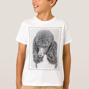 Camiseta Pintura Preta Padrão - Arte Canina