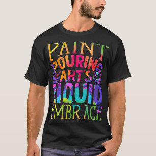 Camiseta Pintura Que Despeja Artes Acritivas Pintadas Pinto