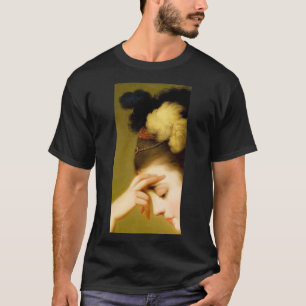 Camiseta Pintura Renascentista de uma Mulher Chorando 2