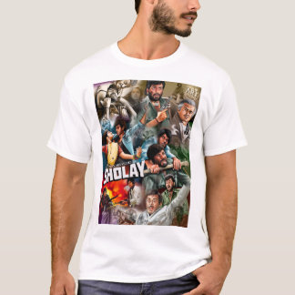 Camiseta Pintura Sholay Presente Especial