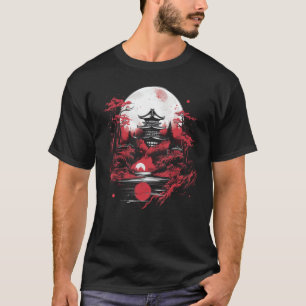Camiseta Pintura tradicional japonesa Art Nihonga