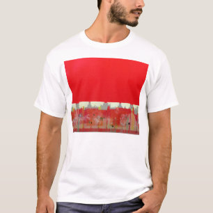 Camiseta Pintura vermelha