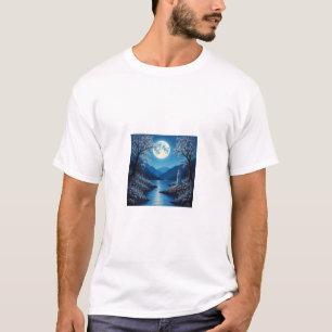 Camiseta Pinturas Acrílicas que Brilham no Escuro! 🎨🌟
