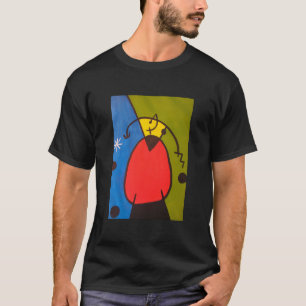 Camiseta pinturas de joan miro, abstrato art