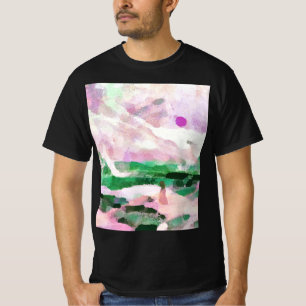 Camiseta Pinturas de Shore e Mountain - Verde