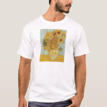 Camiseta Pinturas de Van Gogh: Girassóis de Van Gogh<br><div class="desc">Aprecie a beleza de pinturas de Vincent van Gogh em qualquer altura que. Uma das pinturas as mais famosas,  girassóis de Vincent van Gogh é uma obra-prima clássica. Agora você pode apreciar girassóis Van Gogh em qualquer altura que.</div>