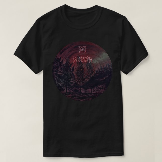 Camiseta Pinturas DG Floresta Marrom (Frente do Design)