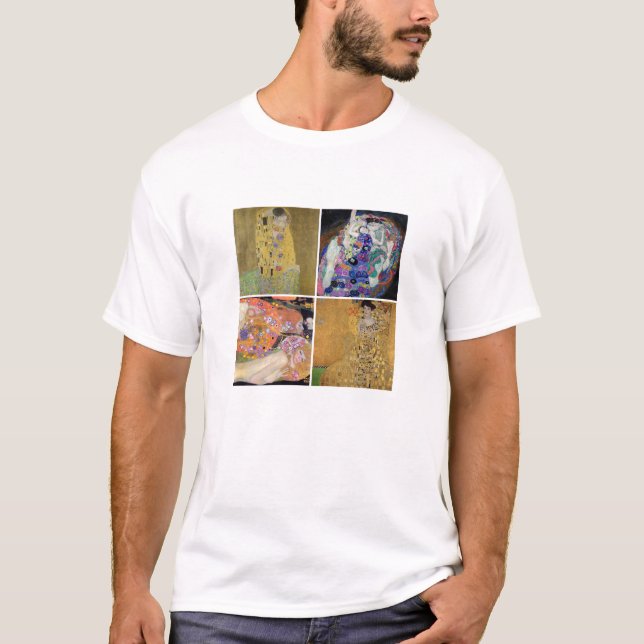 Camiseta Pinturas do Klimt (Frente)