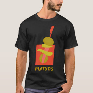 Camiseta Pintxos - San Sabastian Espanha