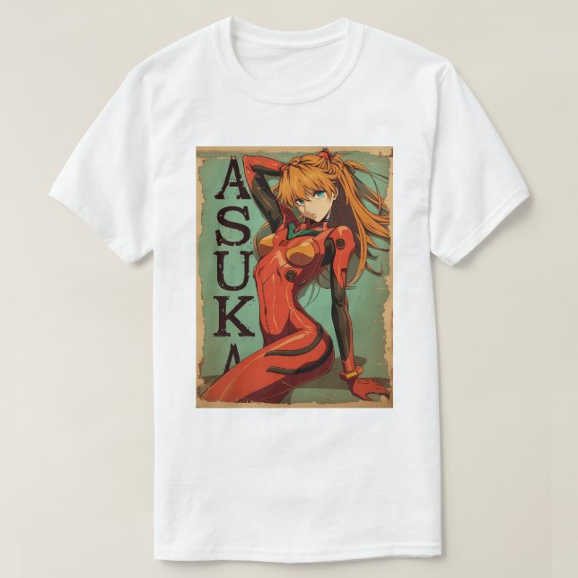 Camiseta Pinup Asuka 83 (Frente do Design)