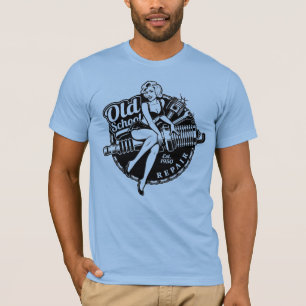 Camiseta Pinup de Escola Antiga