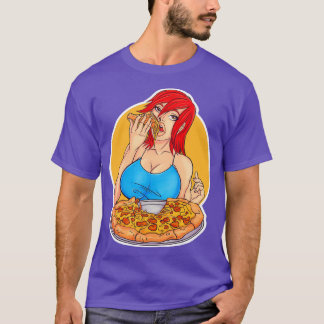 Camiseta PinUp de pizza