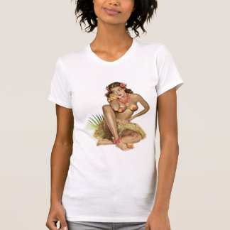 Camiseta pinup do hula
