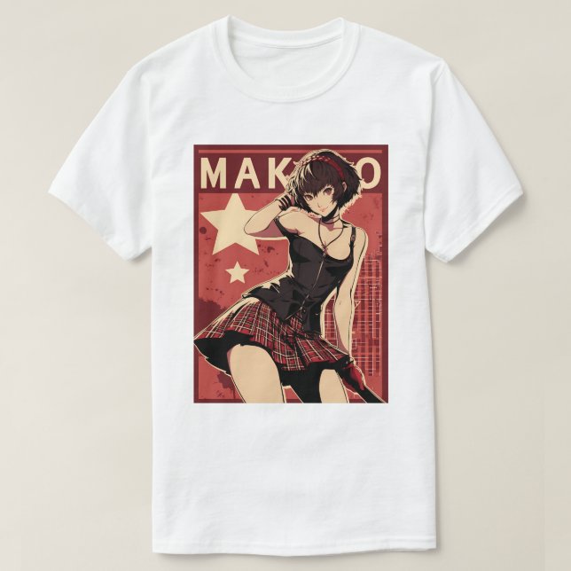 Camiseta Pinup Makoto 48 (Frente do Design)